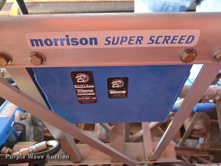 image for item DW3995 2019 Morrison Bartell Global OMS2-0201A concrete screed