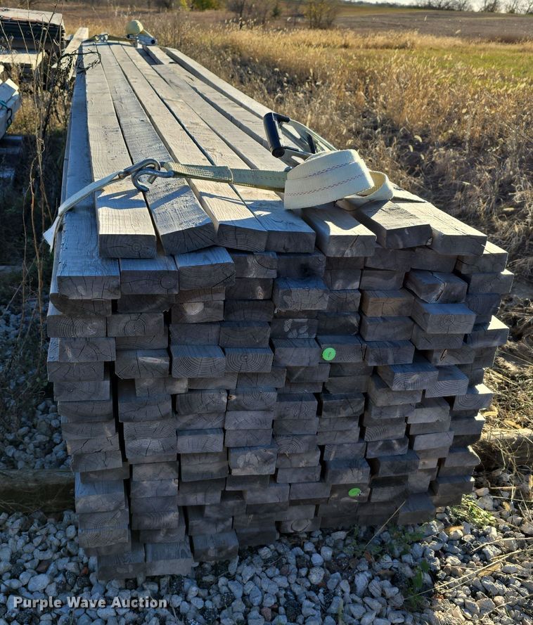 image for item DW3996 Approximately 655 pieces of lumber