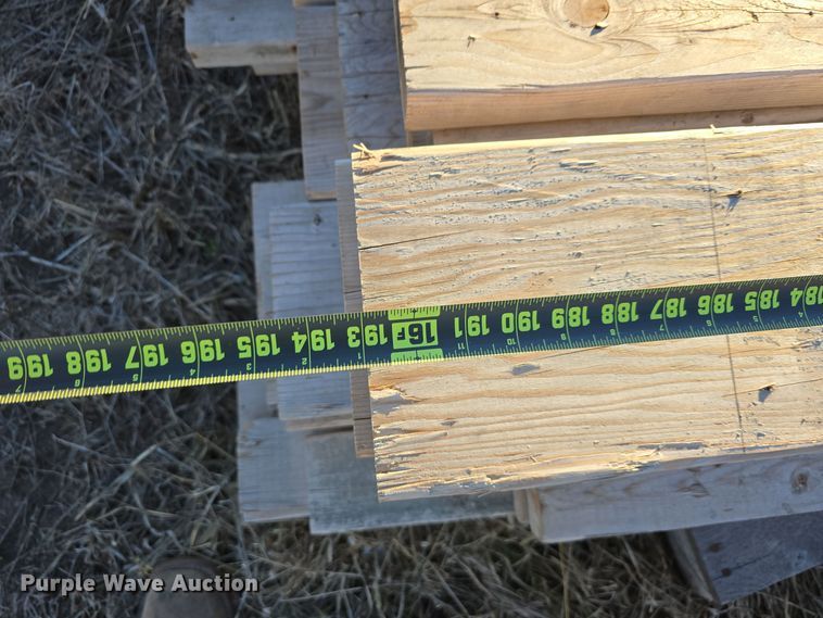 image for item DW3996 Approximately 655 pieces of lumber