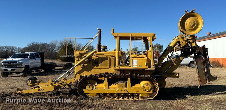 image for item DX3801 1978 Caterpillar D6D cable plow