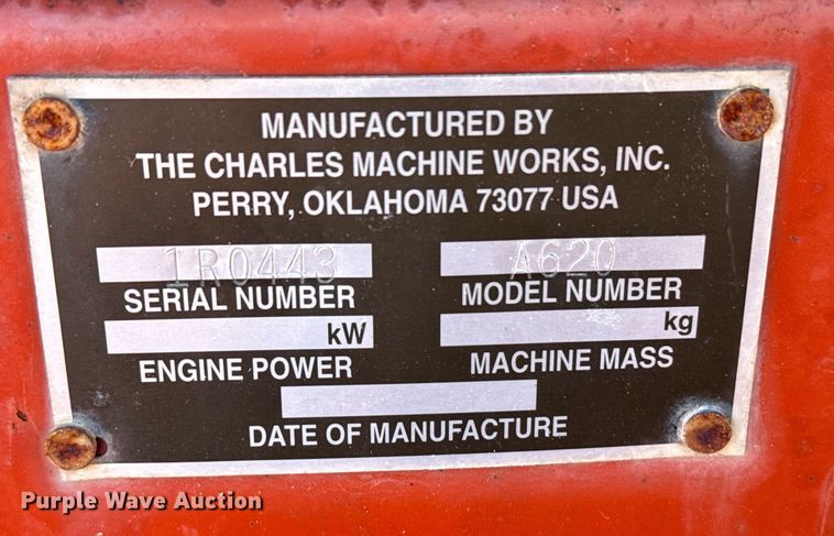 image for item DX3804 Ditch Witch 8020T cable plow