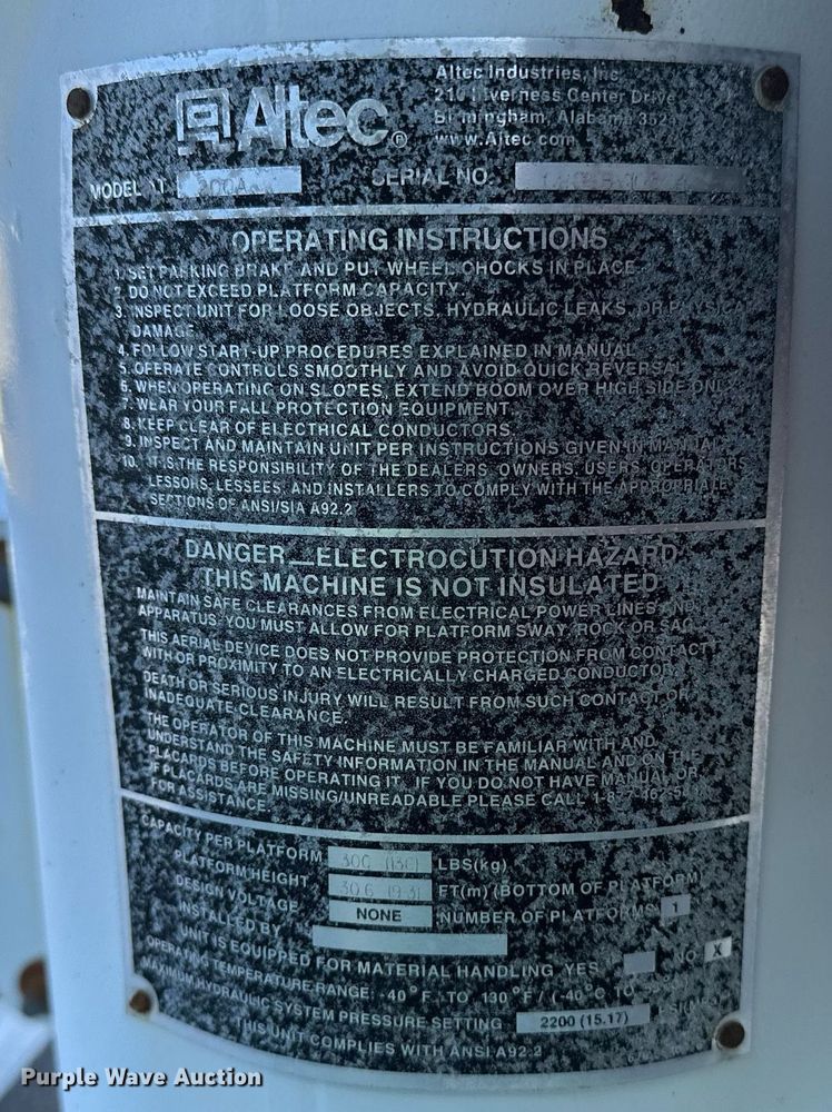 image for item EG2236 2004 Ford F450 Super Duty bucket truck