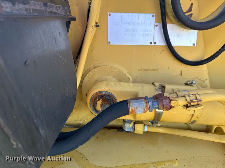 image for item EG2294 1997 Caterpillar 416C backhoe