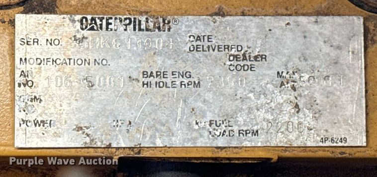 image for item EG2294 1997 Caterpillar 416C backhoe