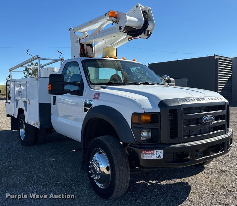 image for item EG2296 2009 Ford F450 Super Duty bucket truck