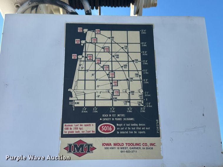 image for item EG2316 1997 Freightliner FL70 utility / service truck