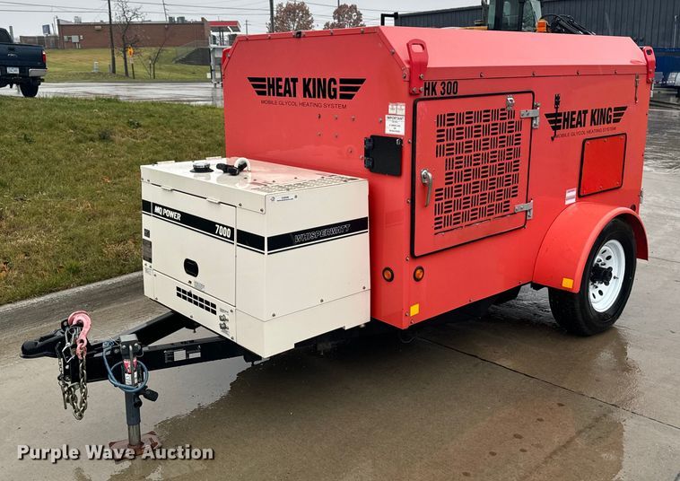 image for item EG6996 2018 Heat King HK300 ground heater