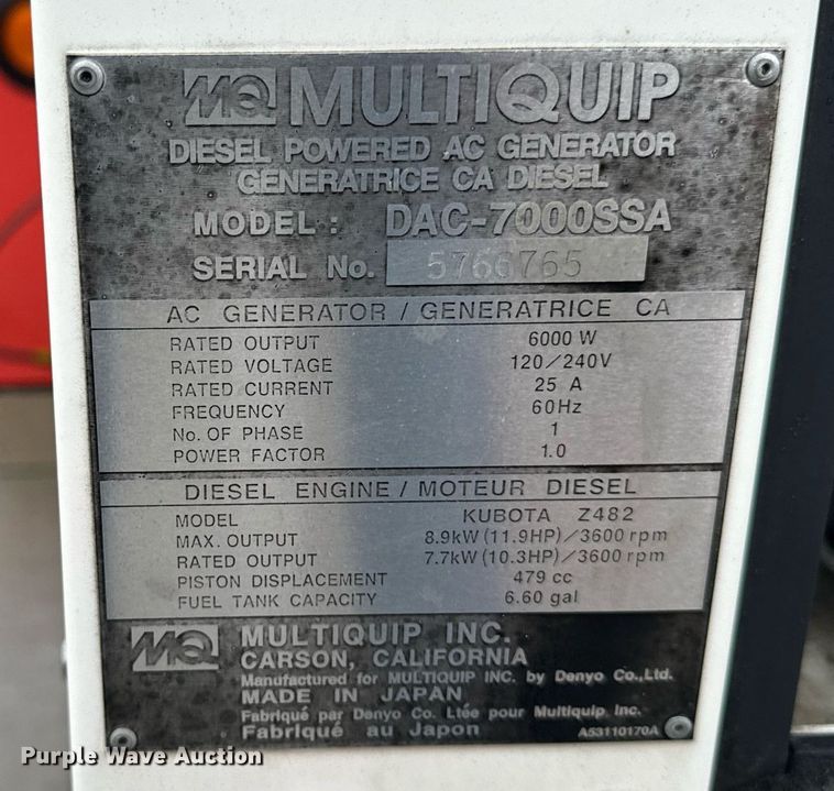 image for item EG6996 2018 Heat King HK300 ground heater