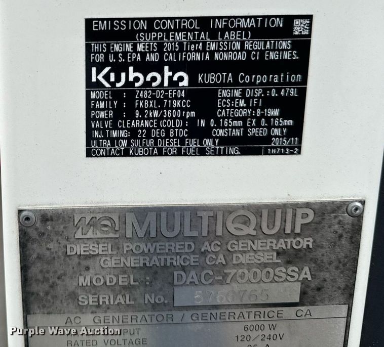 image for item EG6996 2018 Heat King HK300 ground heater