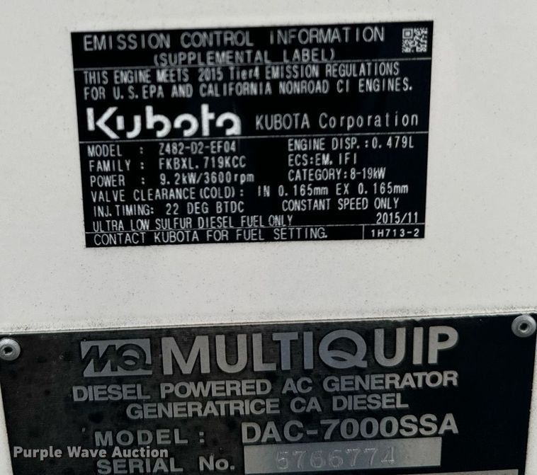 image for item EG6997 2018 Heat King HK300 ground heater