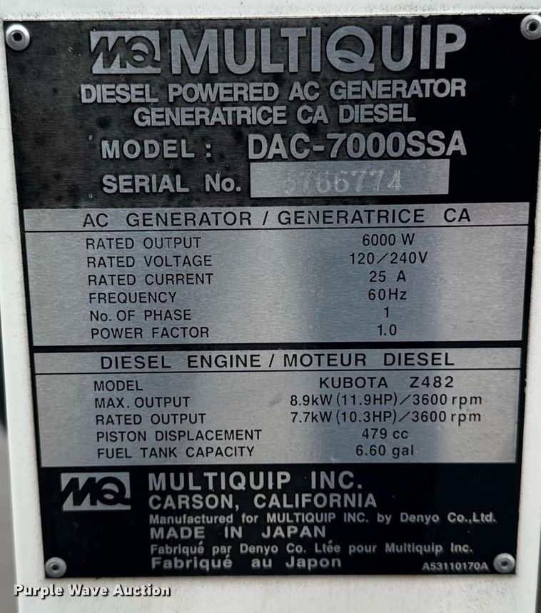 image for item EG6997 2018 Heat King HK300 ground heater