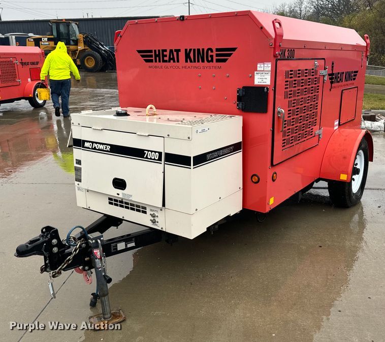 image for item EG6998 2018 Heat King HK300 ground heater