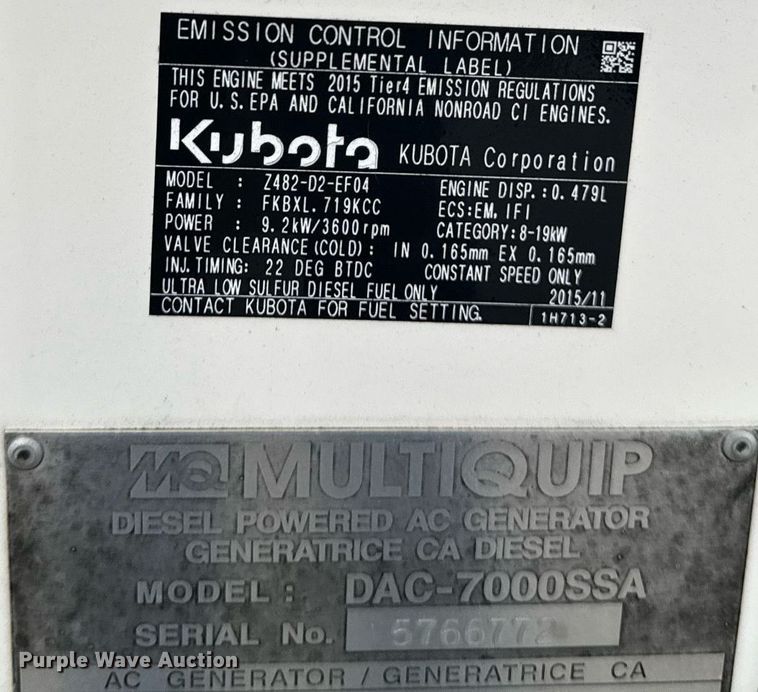 image for item EG6998 2018 Heat King HK300 ground heater