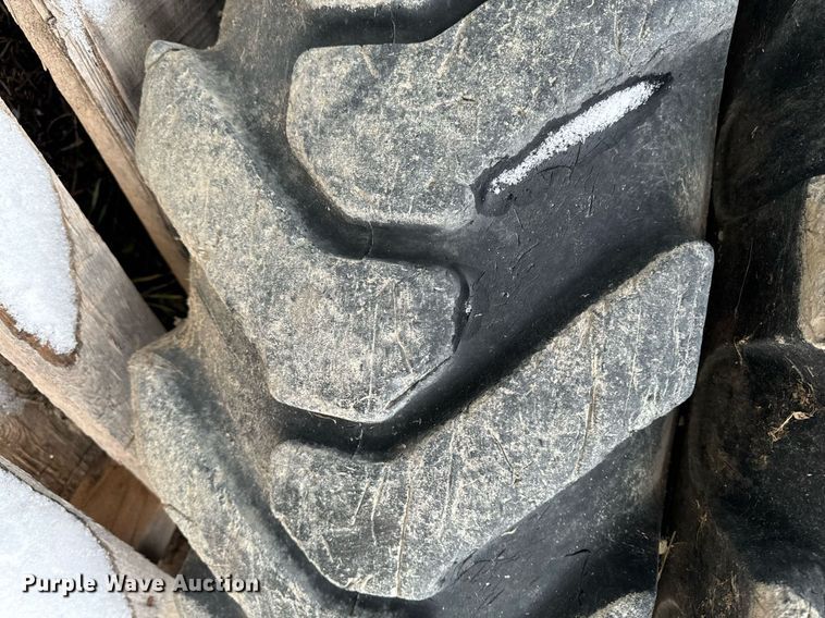 image for item EG7003 (6) Deestone DG2 14.00-24 tires and wheels