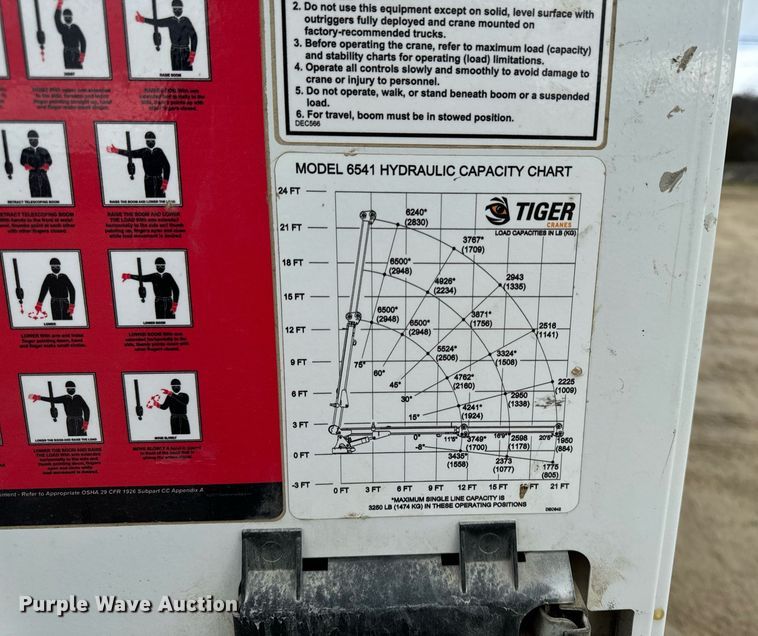 image for item EG7008 2017 Ford F550 Super Duty XL SuperCab utility / service truck