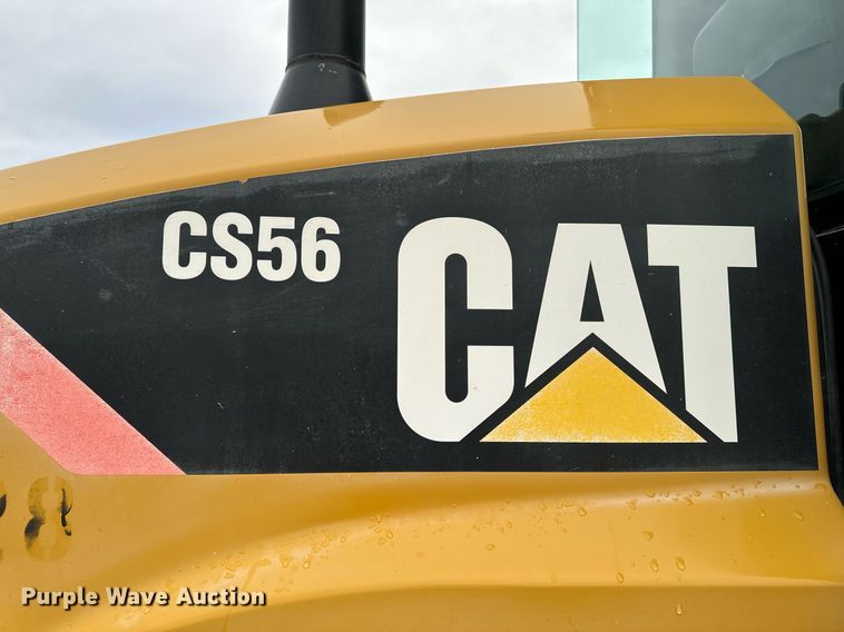image for item EG7009 2010 Caterpillar CS56 single drum vibratory roller