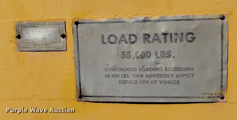 image for item EG9959 1990 Caterpillar 623E elevating scraper