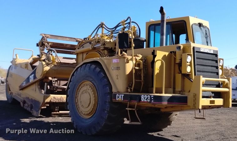 image for item EG9962 1991 Caterpillar 623E elevating scraper