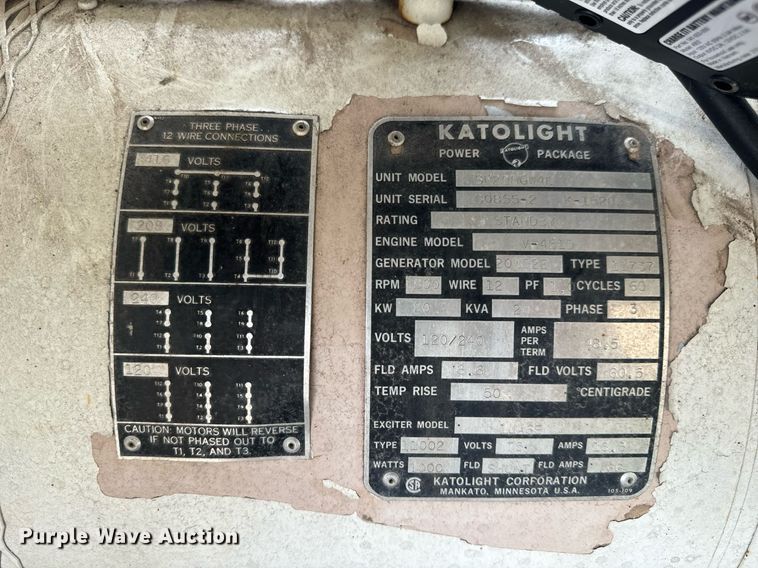 image for item EH7287 Katolight generator