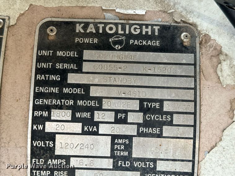 image for item EH7287 Katolight generator