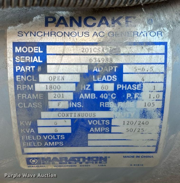 image for item EH7301 2005 Magnum MLT4060MMH light plant