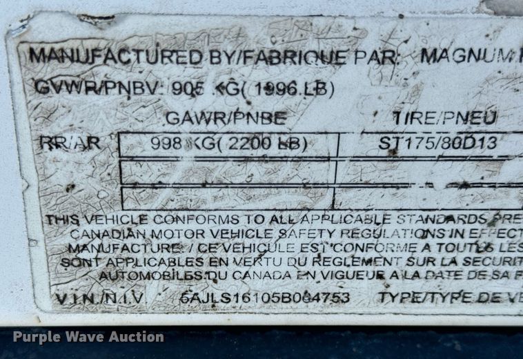 image for item EH7301 2005 Magnum MLT4060MMH light plant