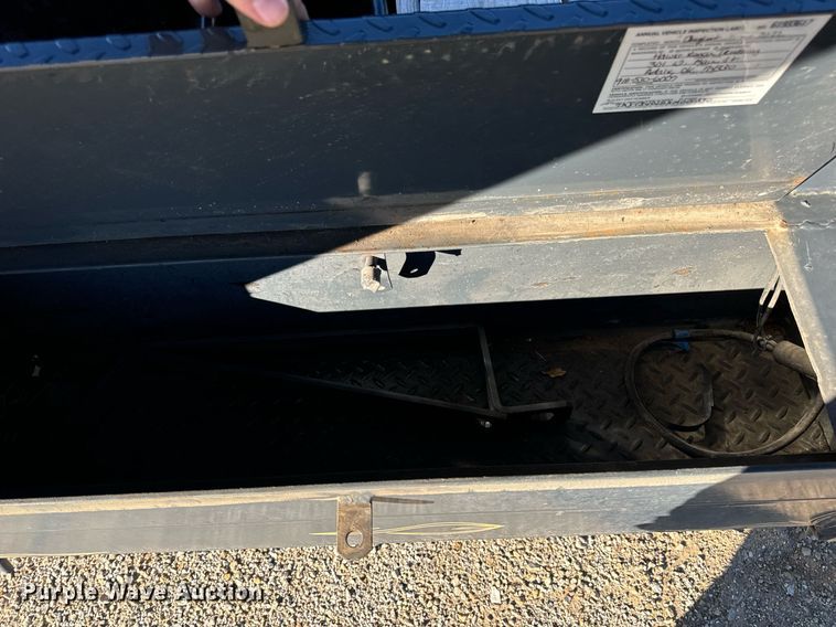 image for item EH7318 2022 Tex Fab Mfg LLC 20DO-35+5GN equipment trailer