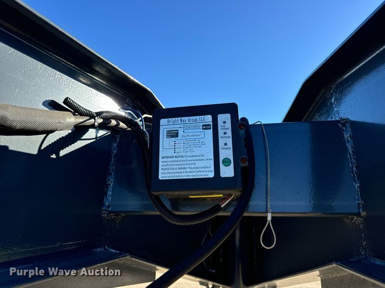 image for item EH7318 2022 Tex Fab Mfg LLC 20DO-35+5GN equipment trailer