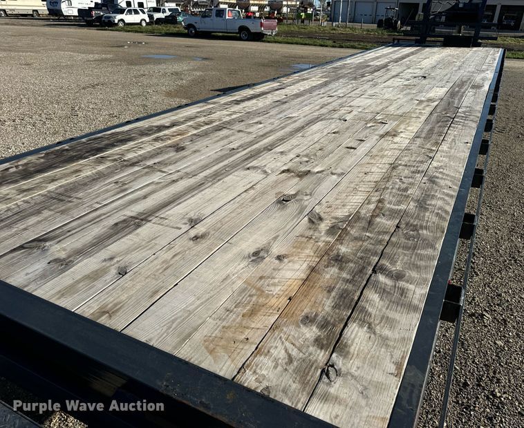 image for item EH7318 2022 Tex Fab Mfg LLC 20DO-35+5GN equipment trailer