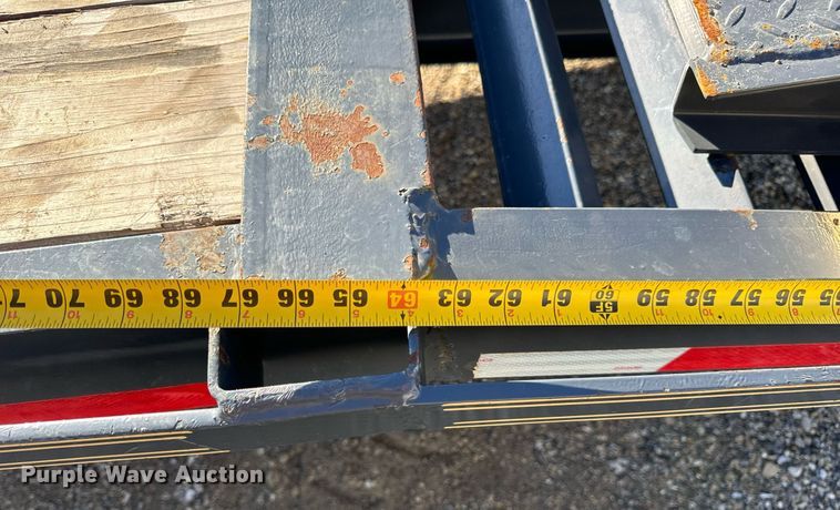 image for item EH7318 2022 Tex Fab Mfg LLC 20DO-35+5GN equipment trailer