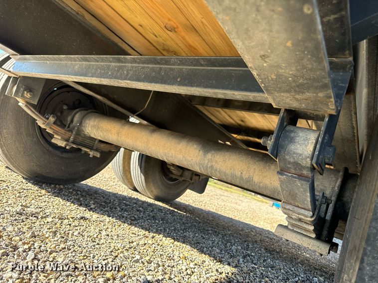 image for item EH7318 2022 Tex Fab Mfg LLC 20DO-35+5GN equipment trailer