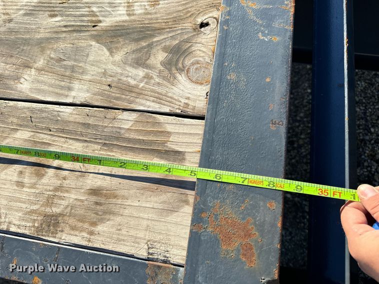 image for item EH7318 2022 Tex Fab Mfg LLC 20DO-35+5GN equipment trailer