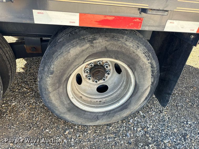 image for item EH7318 2022 Tex Fab Mfg LLC 20DO-35+5GN equipment trailer