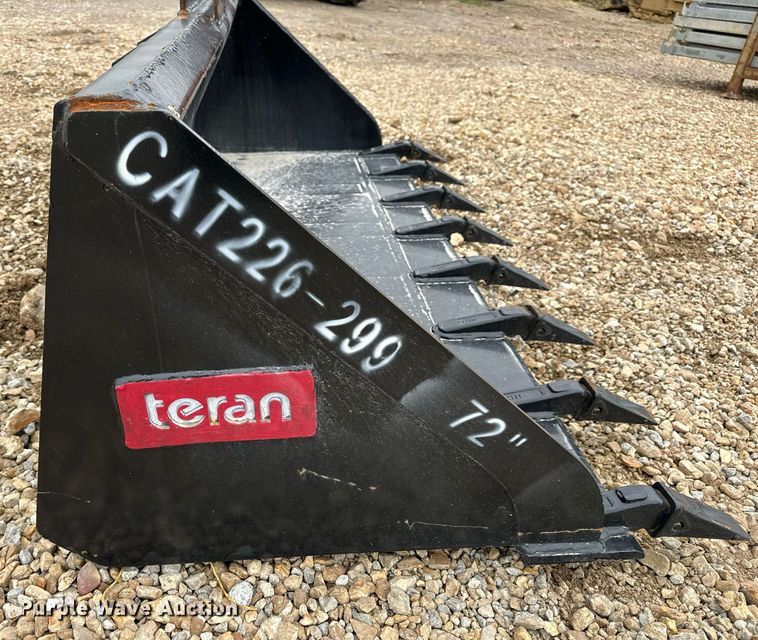 image for item EH7341 2024 Teran BKT26272 skid steer bucket