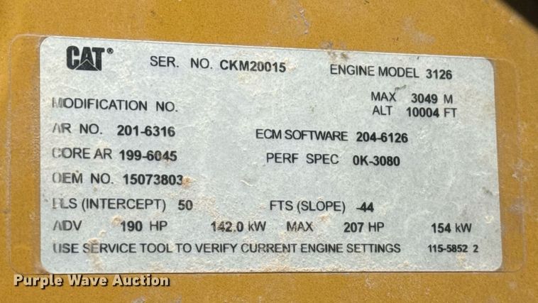 image for item EJ3201 2002 GMC C7500 water truck