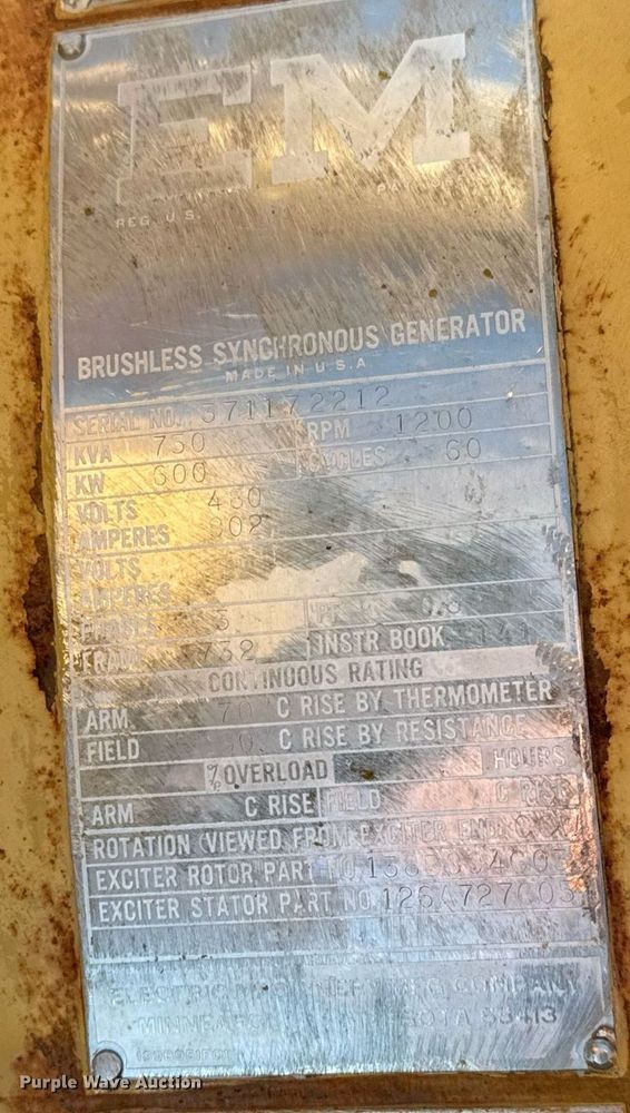 image for item EJ3207 Caterpillar generator