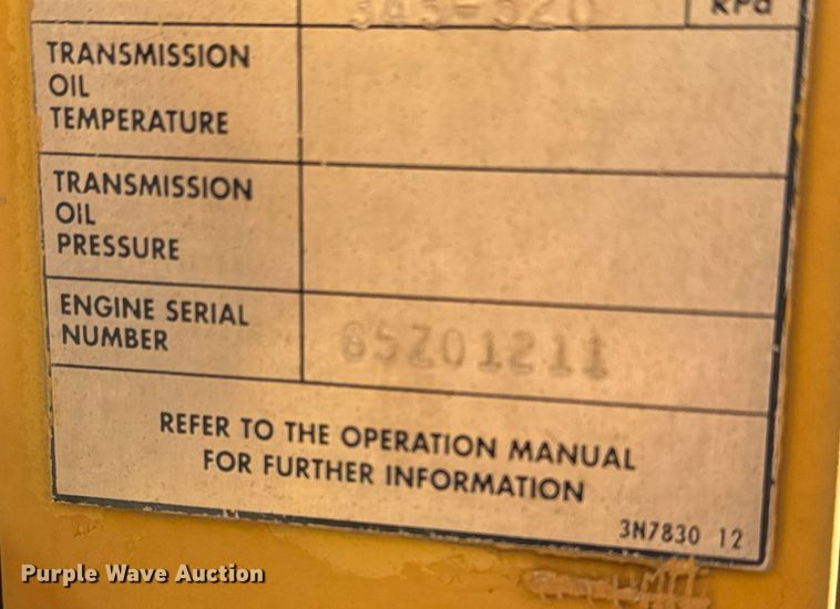 image for item EJ3209 2005 Caterpillar 3512  industrial engine