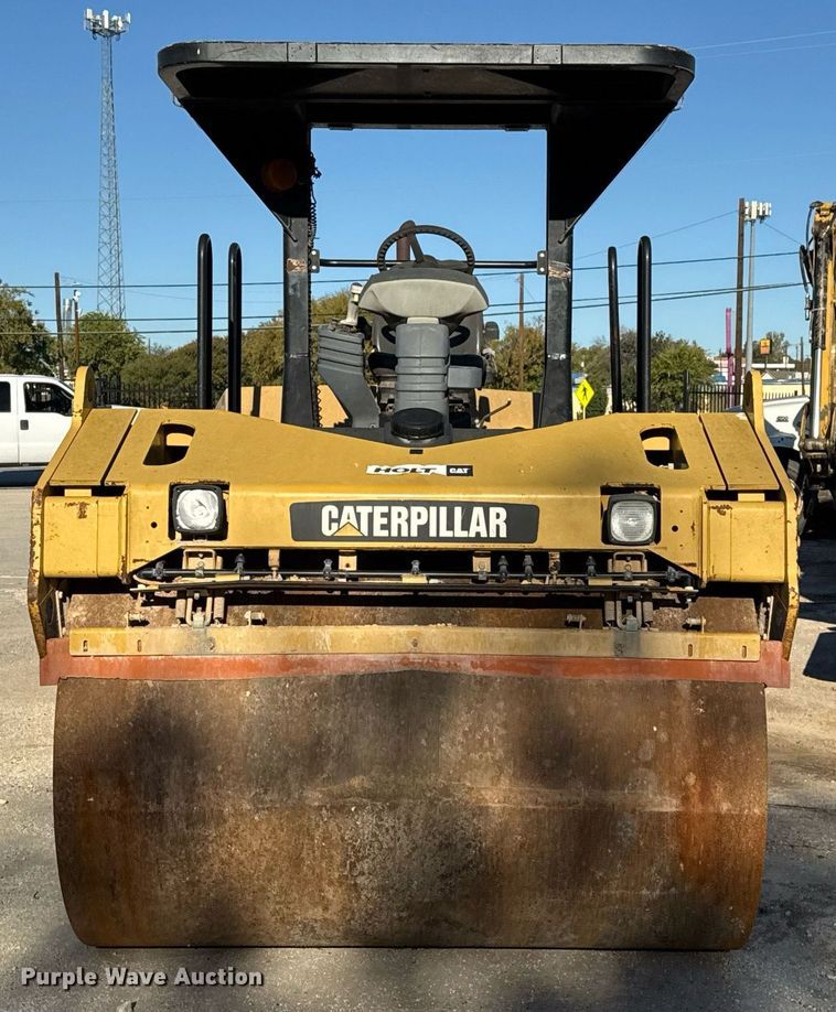 image for item EJ3215 2008 Caterpillar CB-534D XW double drum vibratory roller