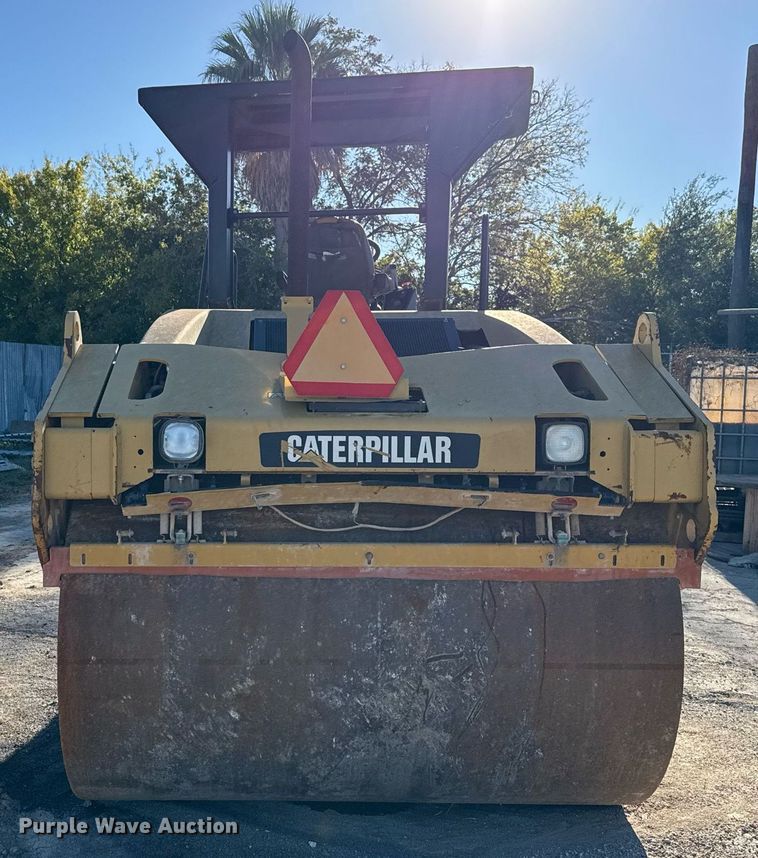 image for item EJ3215 2008 Caterpillar CB-534D XW double drum vibratory roller