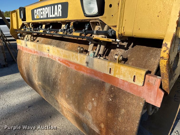 image for item EJ3215 2008 Caterpillar CB-534D XW double drum vibratory roller