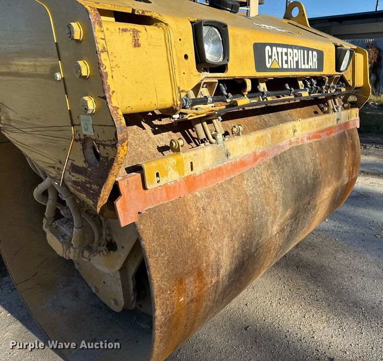image for item EJ3215 2008 Caterpillar CB-534D XW double drum vibratory roller