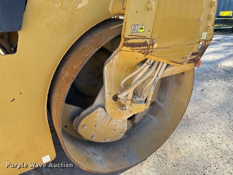 image for item EJ3215 2008 Caterpillar CB-534D XW double drum vibratory roller
