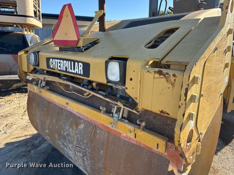 image for item EJ3215 2008 Caterpillar CB-534D XW double drum vibratory roller