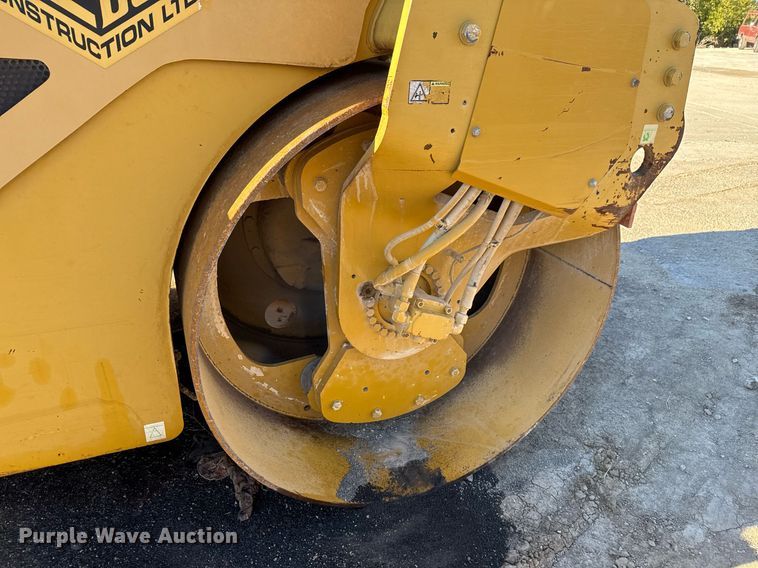 image for item EJ3215 2008 Caterpillar CB-534D XW double drum vibratory roller