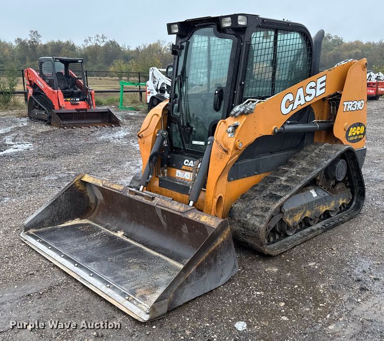 image for item EJ3303 2019 Case TR310 tracked skid steer loader