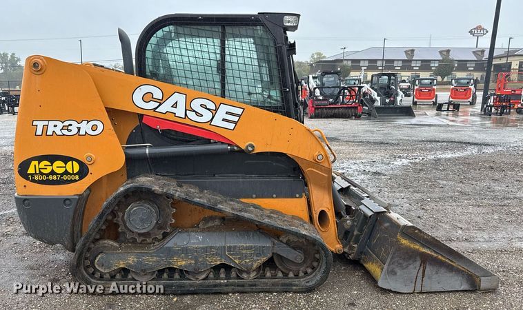 image for item EJ3303 2019 Case TR310 tracked skid steer loader