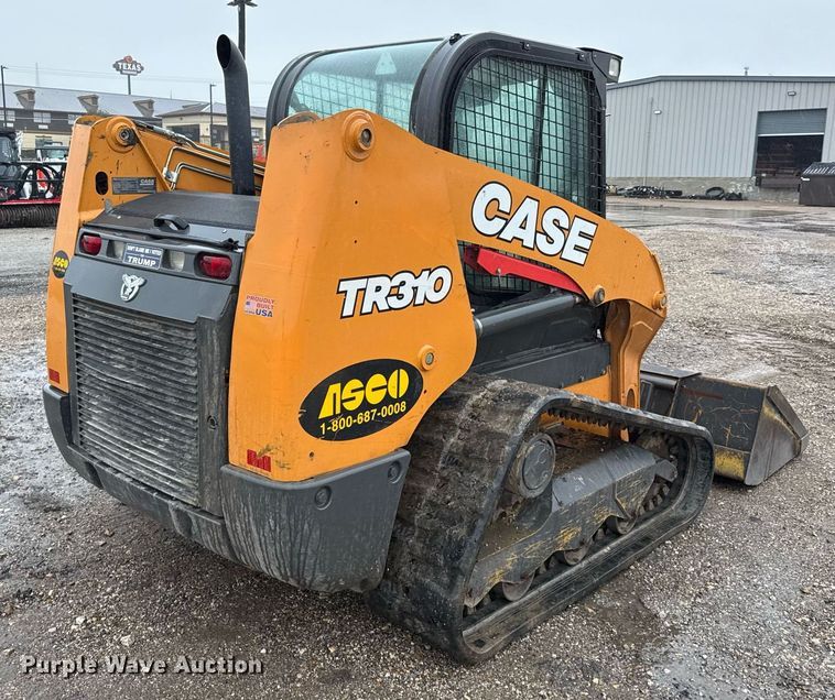 image for item EJ3303 2019 Case TR310 tracked skid steer loader