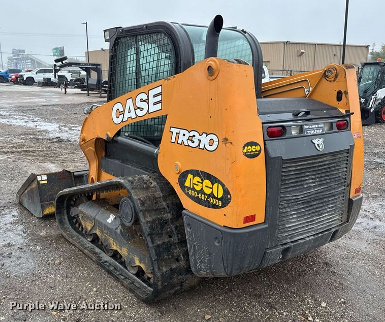 image for item EJ3303 2019 Case TR310 tracked skid steer loader