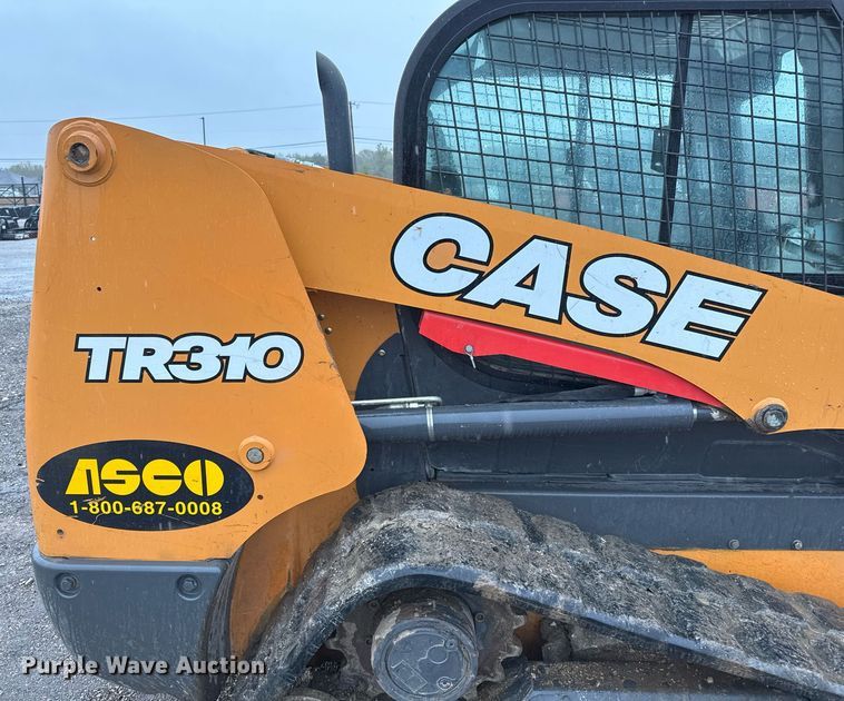 image for item EJ3303 2019 Case TR310 tracked skid steer loader