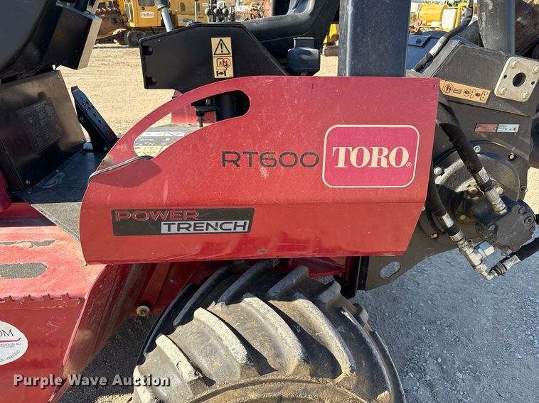 image for item EJ3305 2015 Toro RT600 trencher